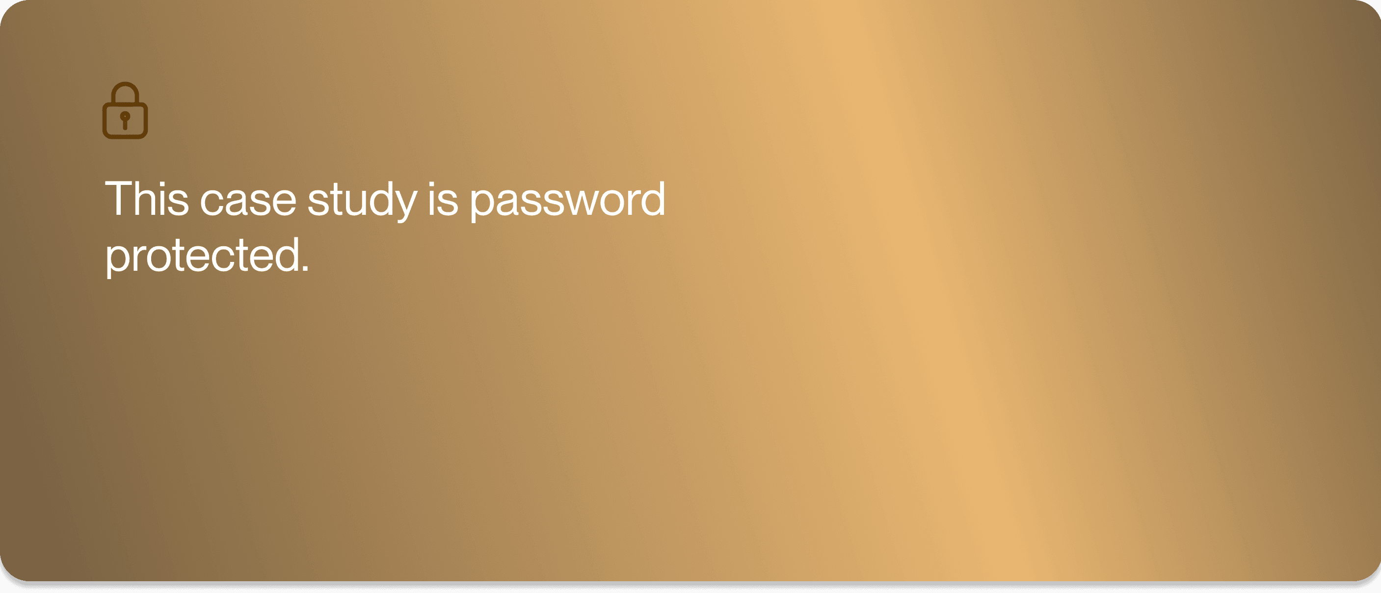 This case study is password protected